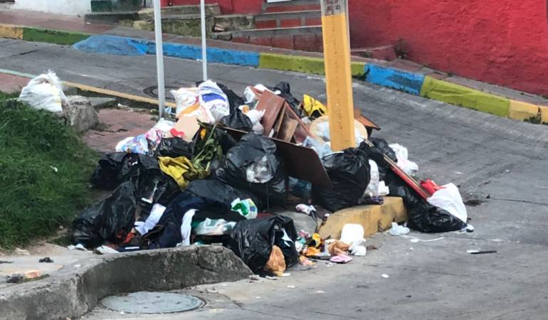 Basuras en Bogotá