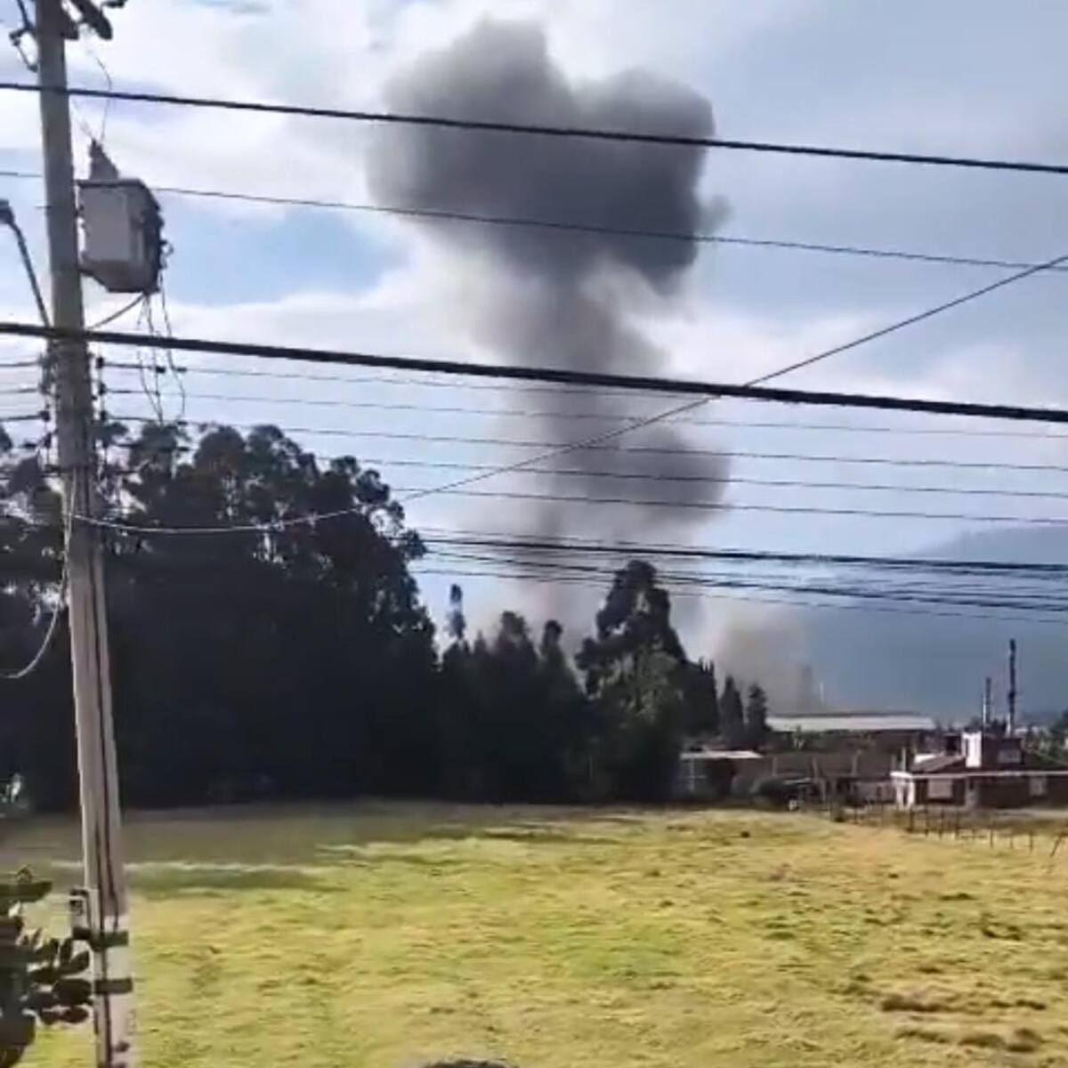 Explosión en la Siderúrgica Nacional en Sogamoso, Boyacá, causó temor en la población