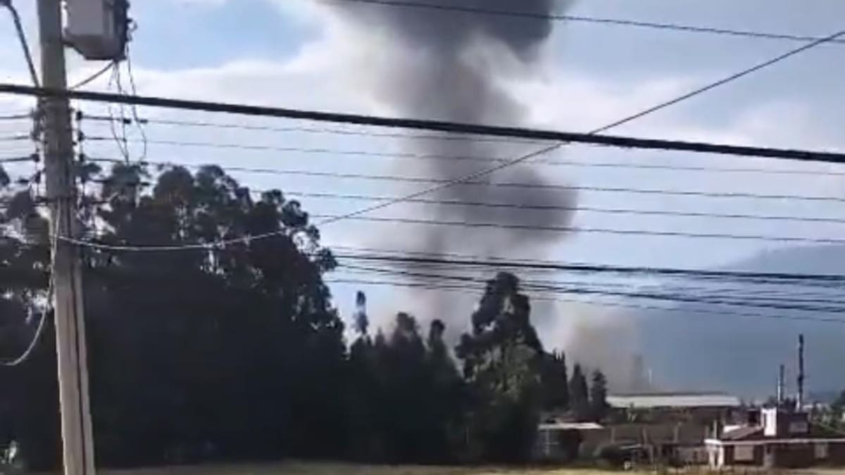 Explosión en la Siderúrgica Nacional en Sogamoso, Boyacá, causó temor en la población