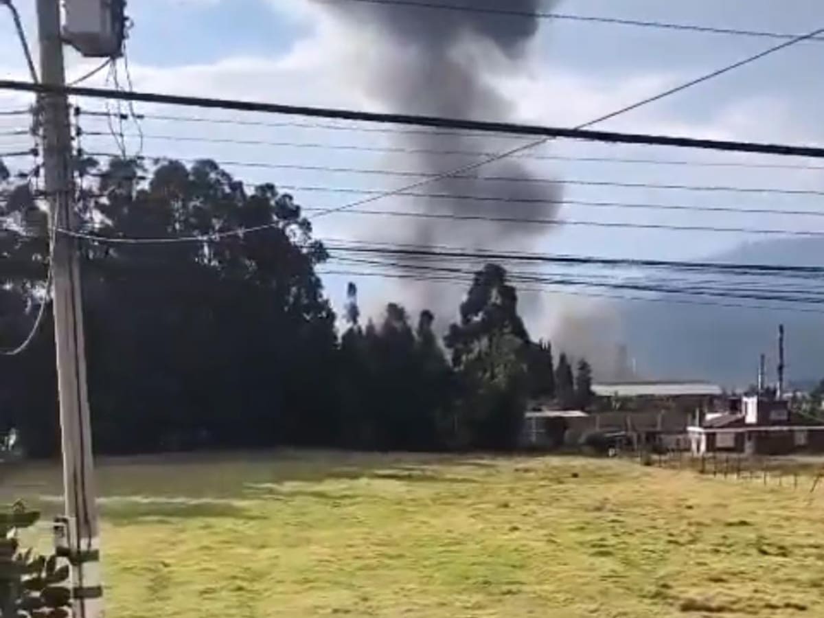 Explosión en la Siderúrgica Nacional en Sogamoso, Boyacá, causó temor en la población
