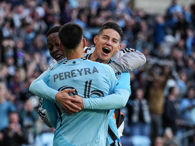 James Rodríguez, durante su partido ante el Austin con Minnesota United. (Photo by Jesse Johnson - Minnesota United FC/MLS via Getty Images)