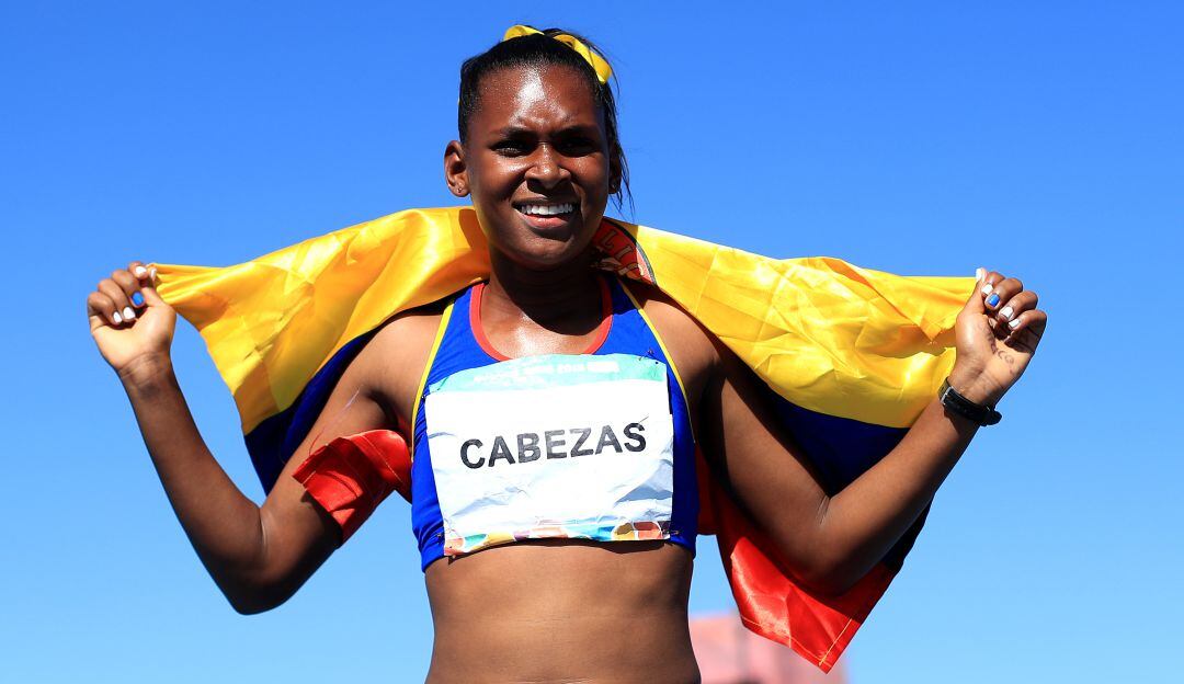 Valeria Cabezas en los Juegos Olímpicos de la Juventud en Buenos Aires 2018