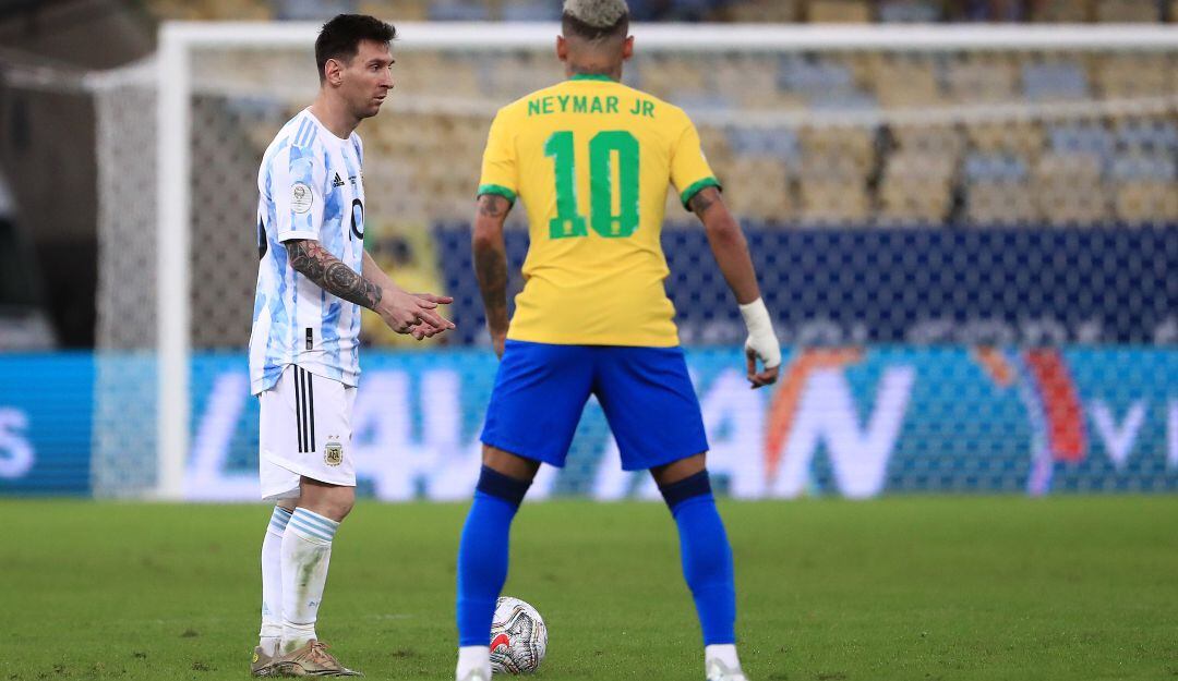 Lionel Messi y Neymar Jr.
