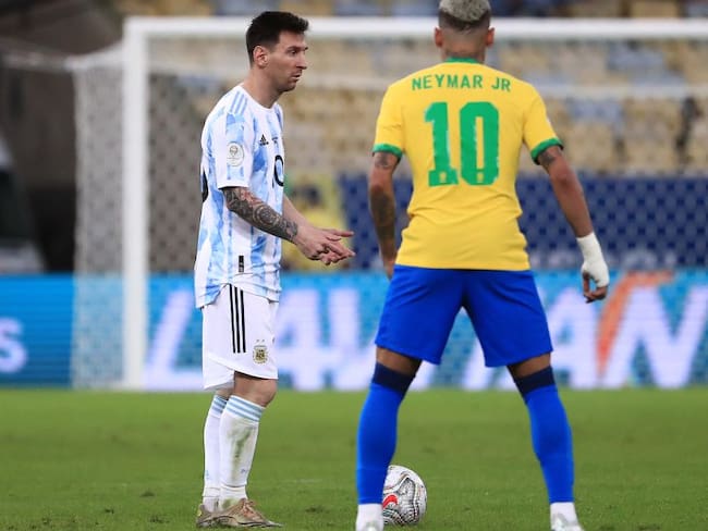 Lionel Messi y Neymar Jr.
