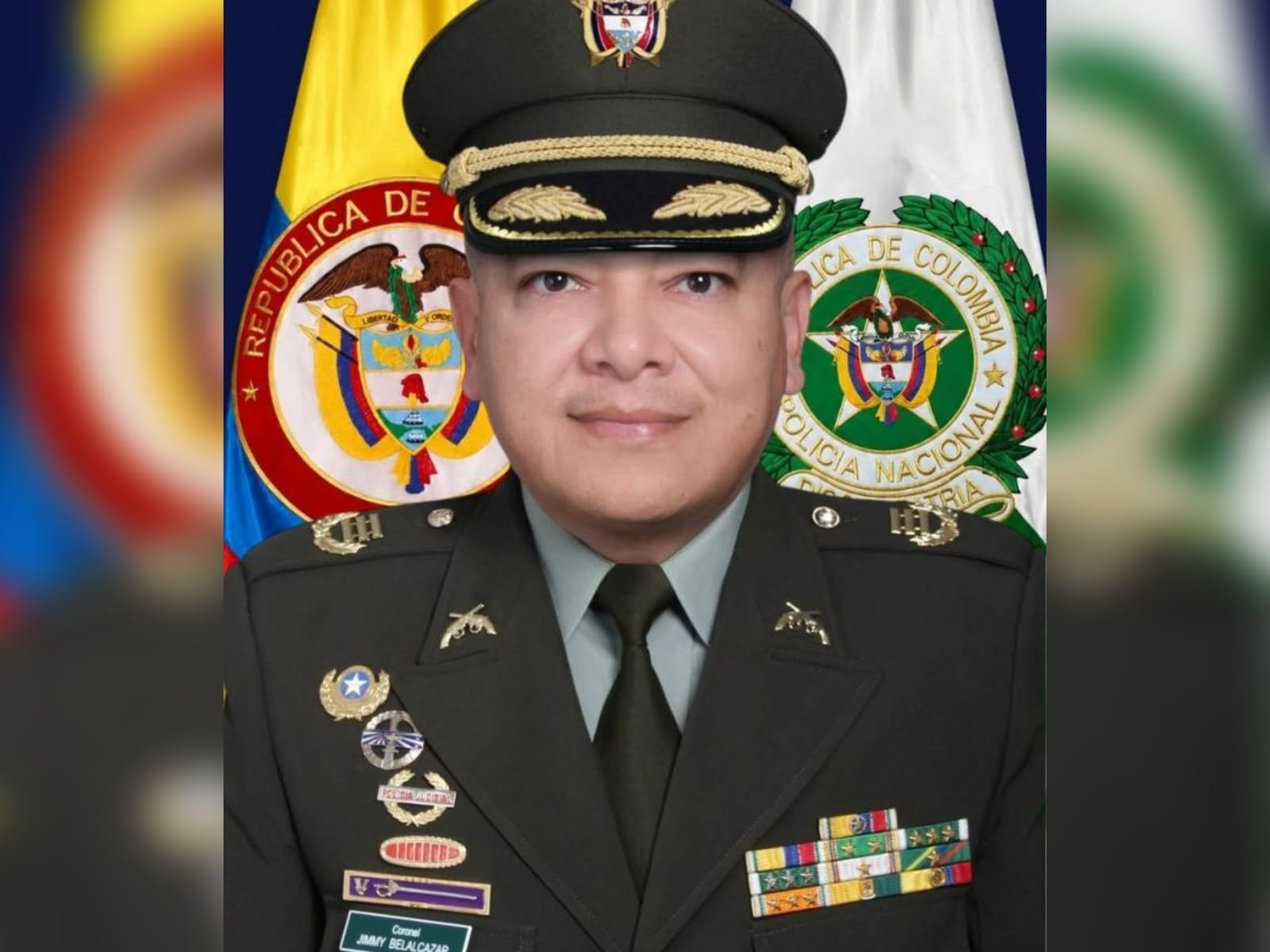 El coronel Jimmy Arley Belalcázar Oñate fue designado por el presidente Abelardo De La Espriella como nuevo comandante de la Policía Metropolitana de Santa Marta. Foto: Policía Nacional 