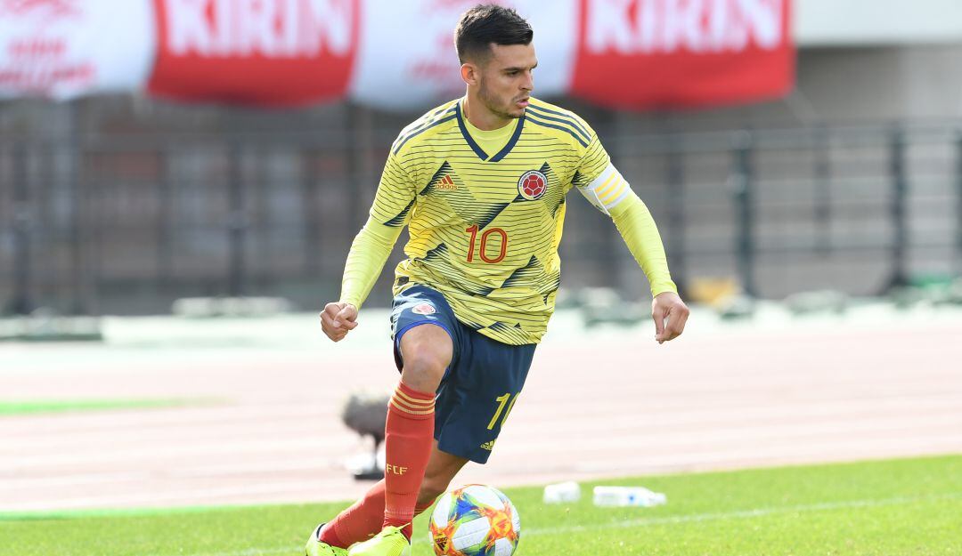Nicolás Benedetti, volante 10 de la selección Colombia 