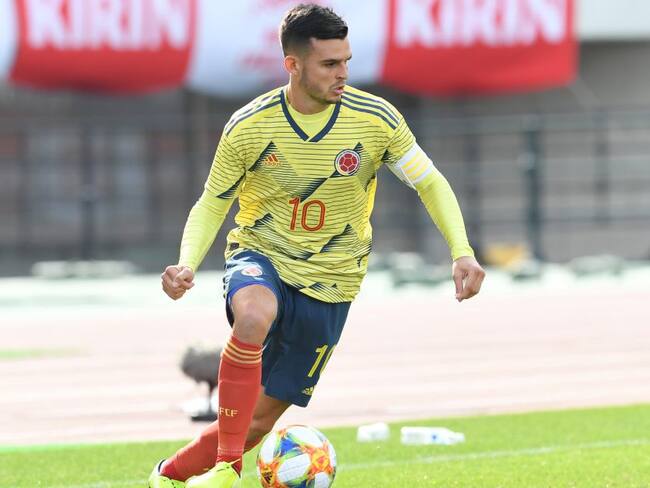 Nicolás Benedetti, volante 10 de la selección Colombia