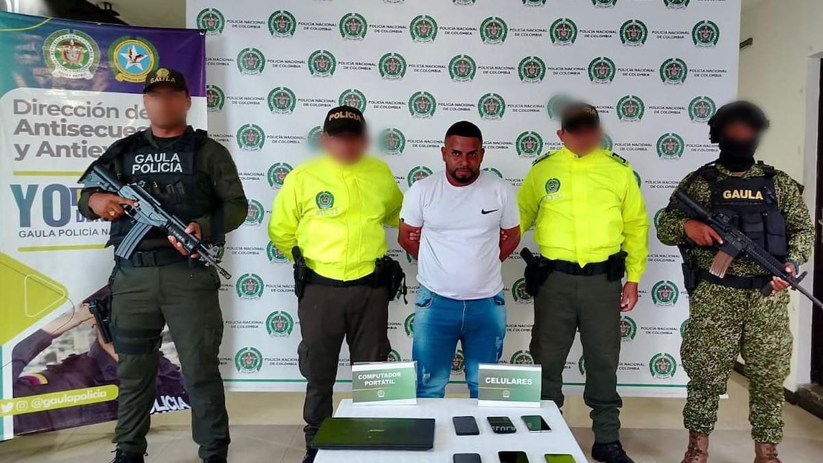 Capturan a alias ’35’ presunto cabecilla del Clan del Golfo señalado de ataques a la fuerza pública