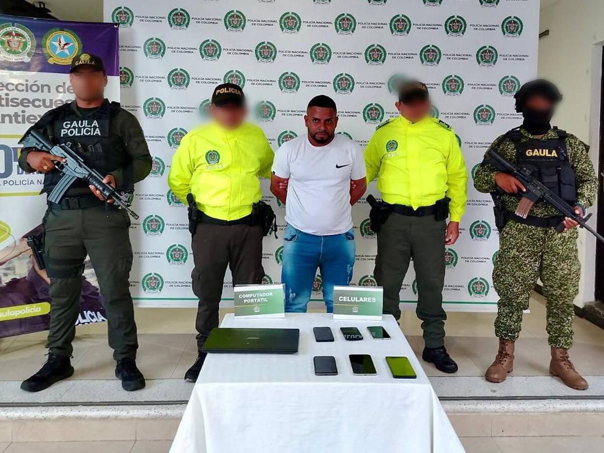 Capturan a alias ’35’ presunto cabecilla del Clan del Golfo señalado de ataques a la fuerza pública
