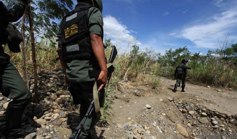 Operativos en la zona de frontera.