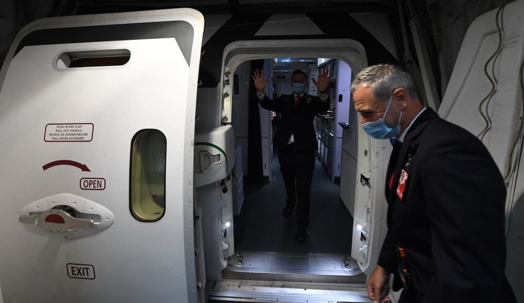 Vuelos durante la pandemia.