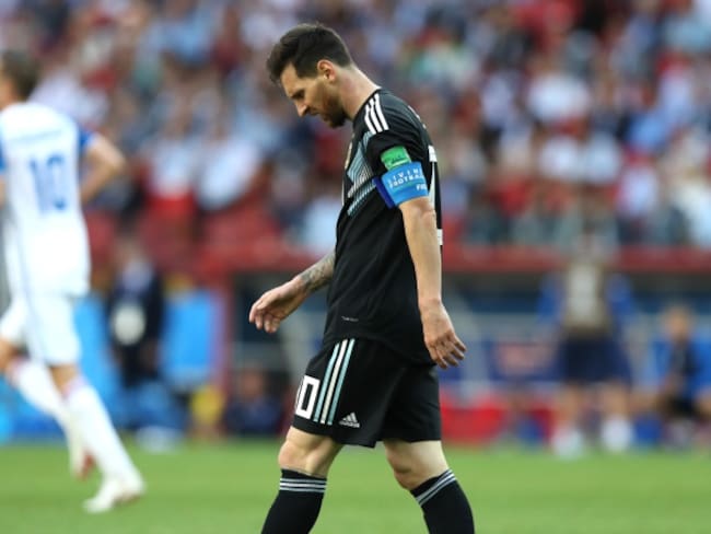 Las mejores imágenes del empate 1-1 entre Argentina e Islandia