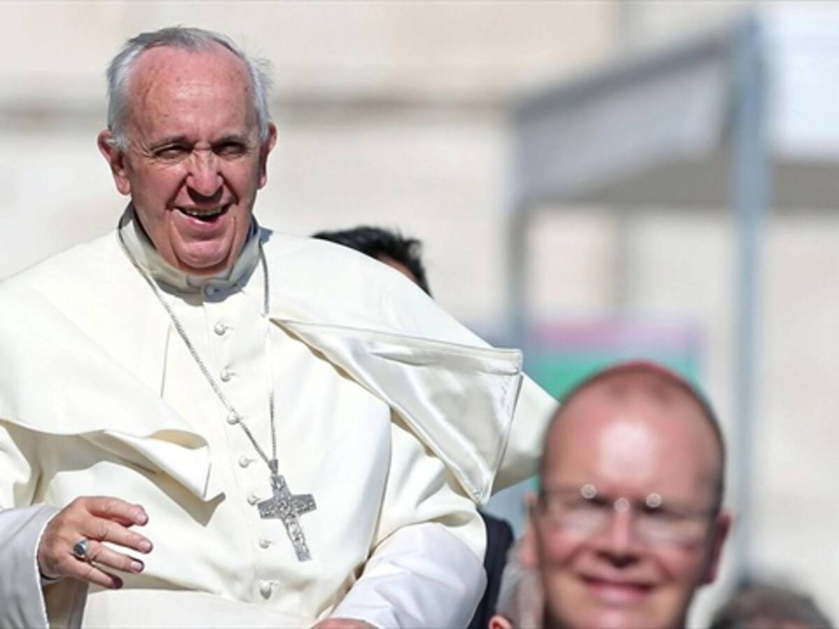 ​El papa siempre está pendiente del proceso de paz