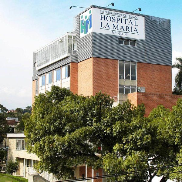 Hospital La María en Medellín, Foto: Tomada Redes Sociales
