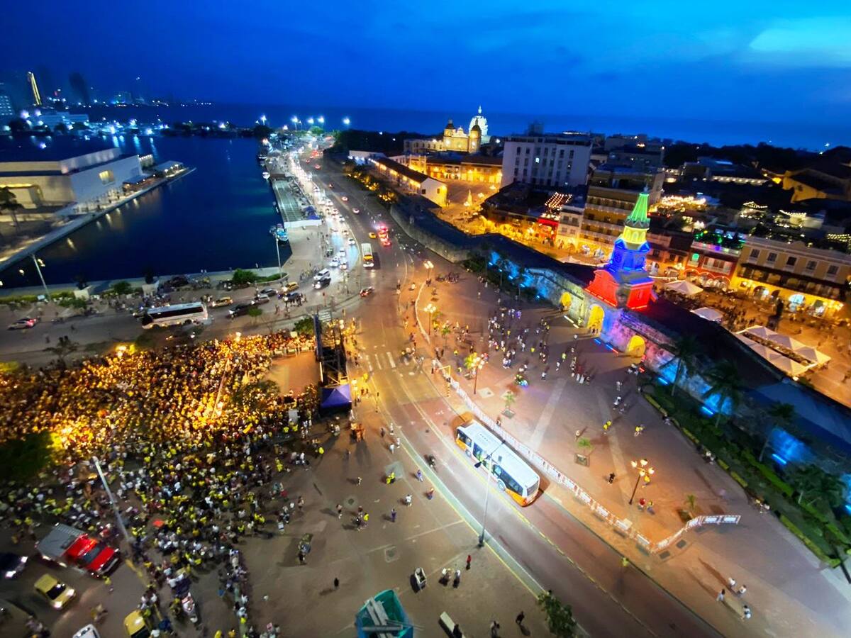 Cartagena contará con 10 pantallas gigantes para la final de la Copa América