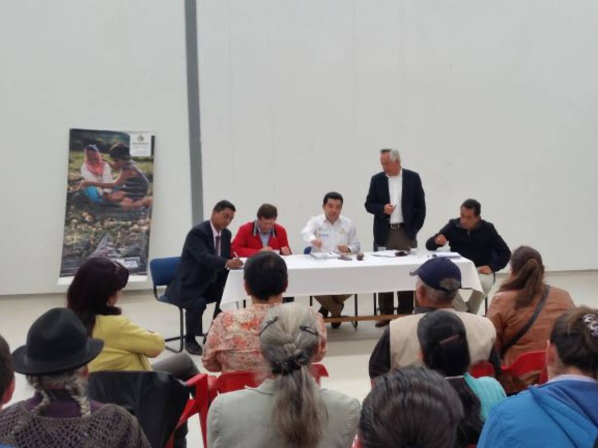 Gobierno ha invertido $7.282 millones en infraestructura de riego en Boyacá