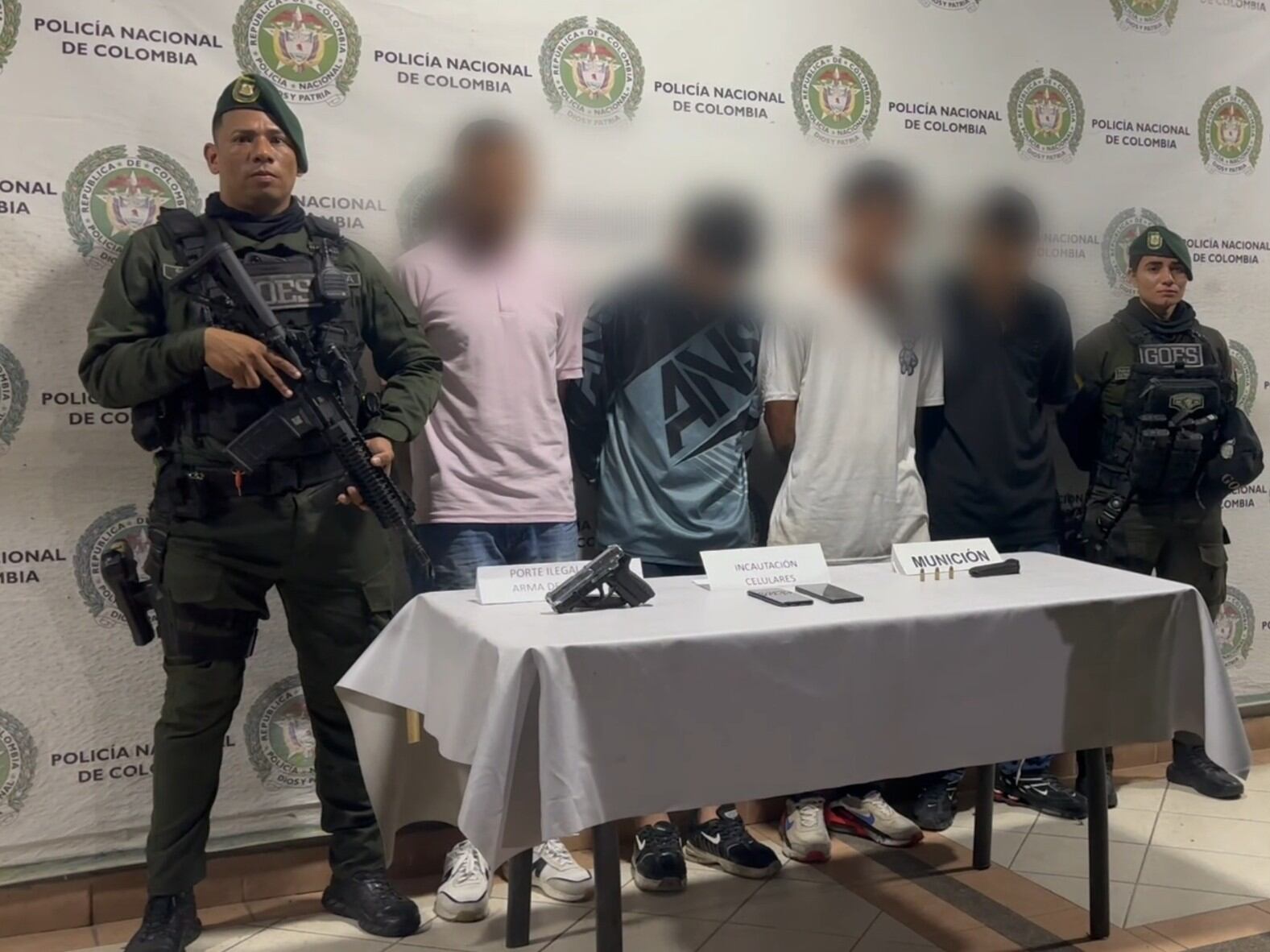 Foto: Policía Metropolitana de Pereira.