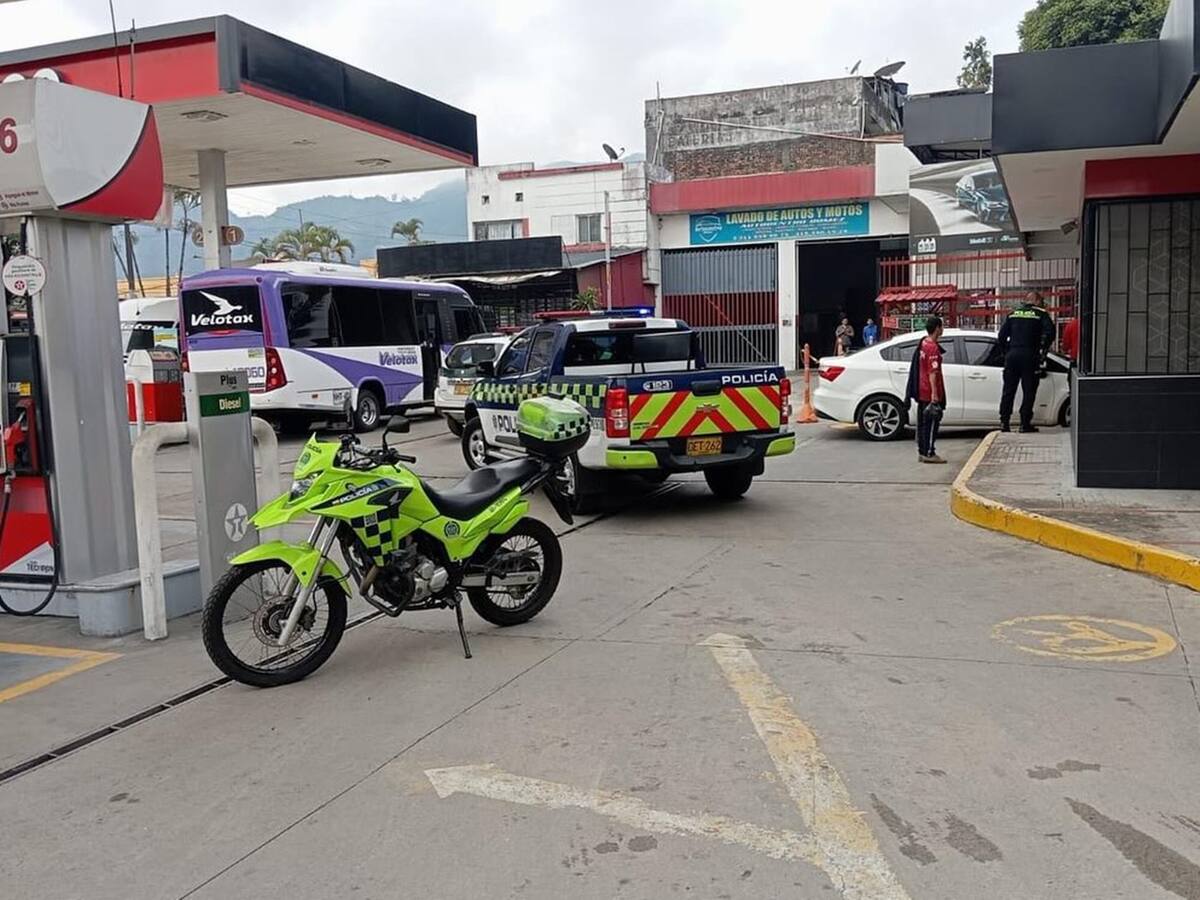 Se robaron el producido de jueves y viernes santo en una estación de servicio de Ibagué