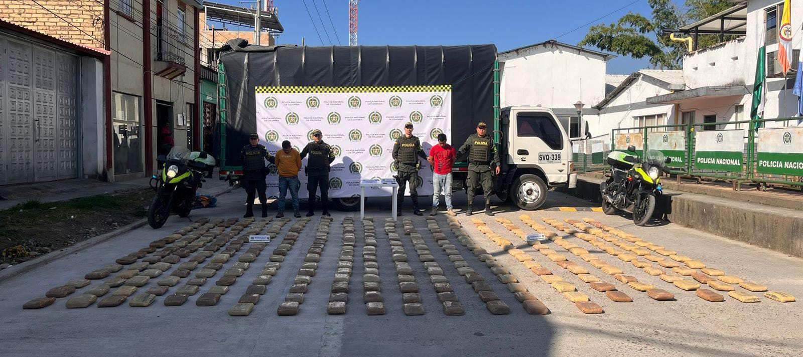 Marihuana incautada en Pitalito