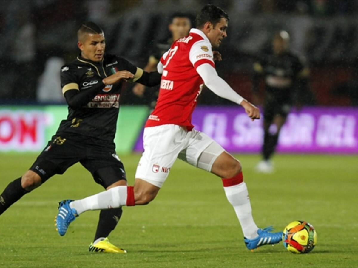 En imágenes, el duelo entre Santa Fe y Once Caldas