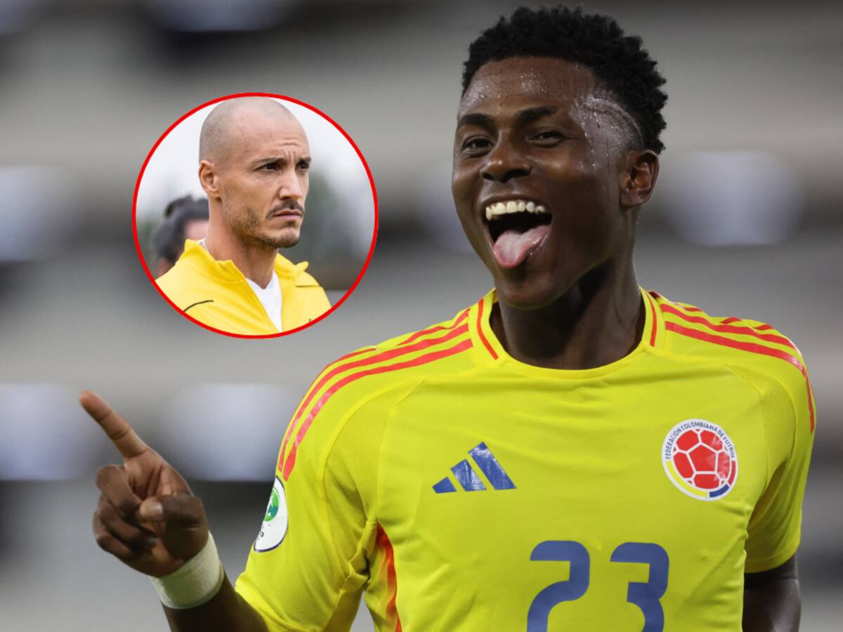 David González le envió un contundente mensaje a Neiser Villarreal, goleador del Sudamericano