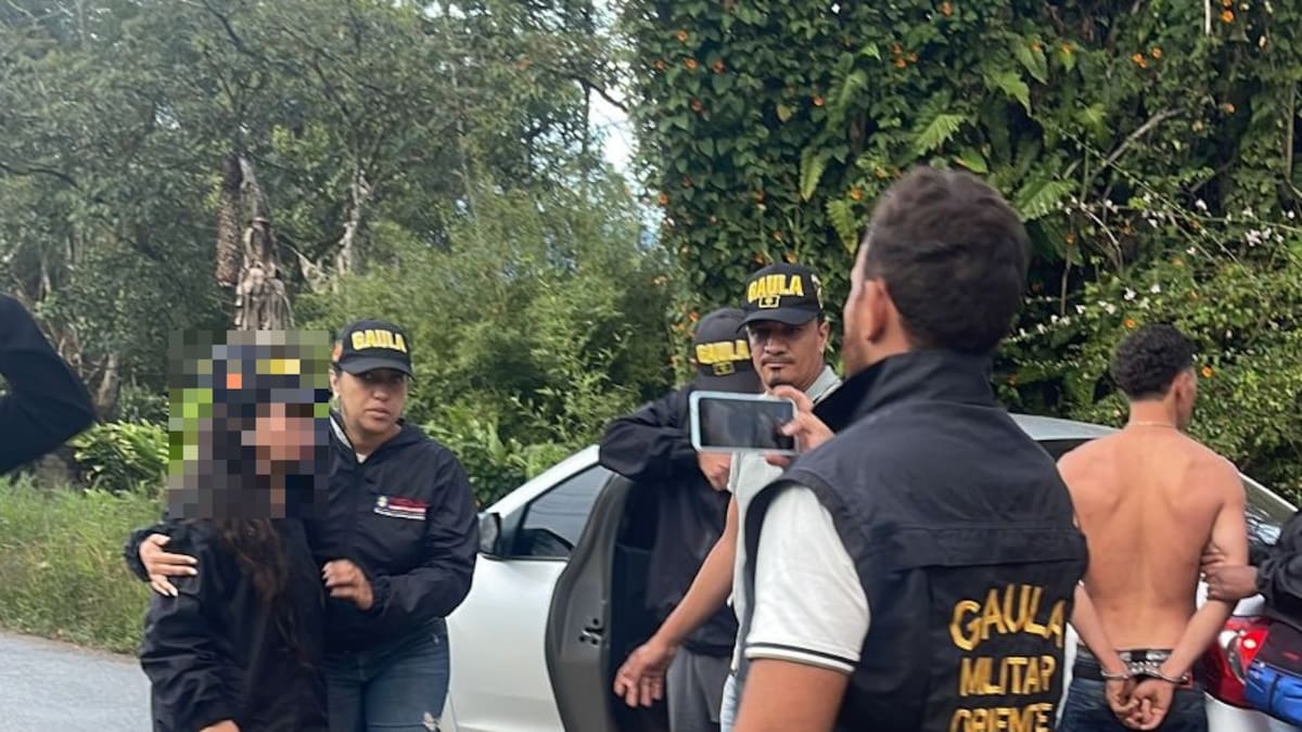 Gaula Militar rescató a menor de 17 años que había sido secuestrada en La Ceja