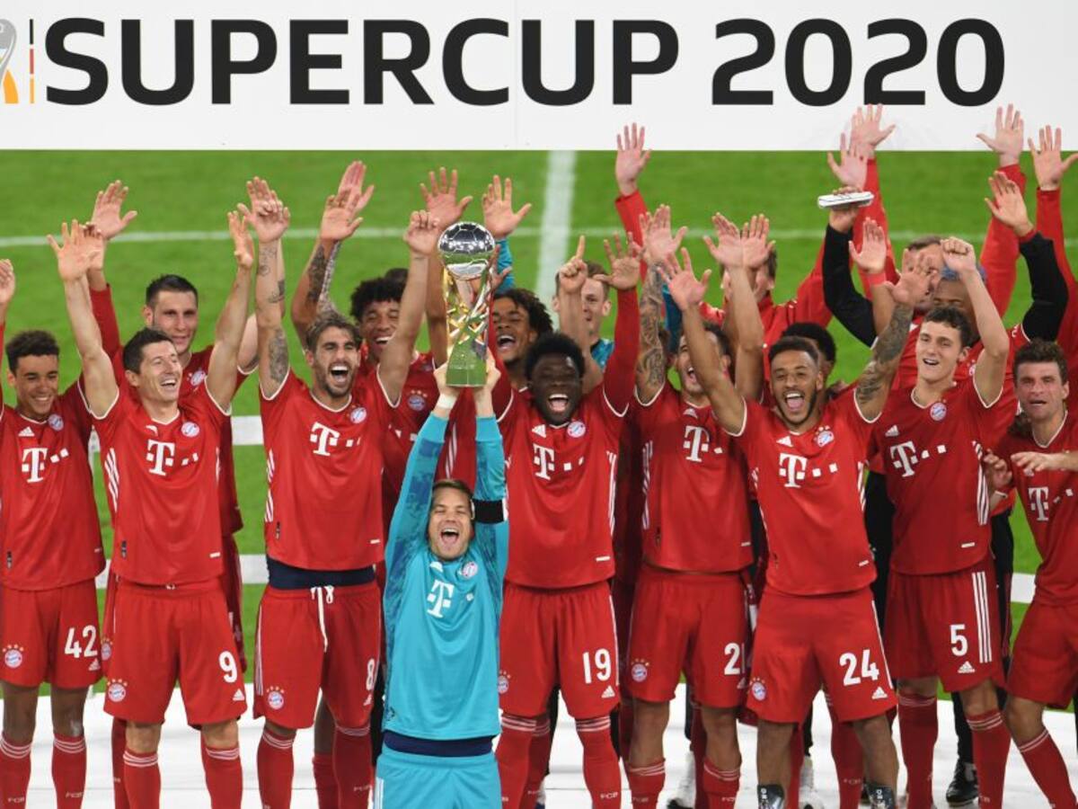 Bayern logra su quinto trofeo del año con la Supercopa de Alemania