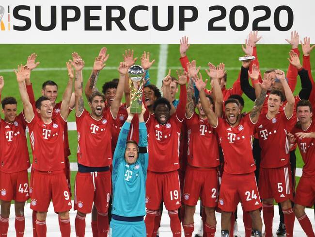 Bayern logra su quinto trofeo del año con la Supercopa de Alemania