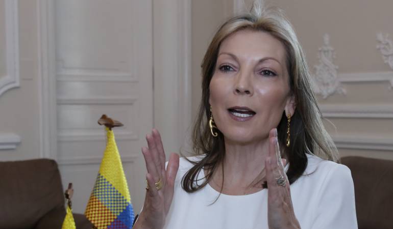 María Clemencia Rodríguez de Santos, Primera Dama de Colombia.