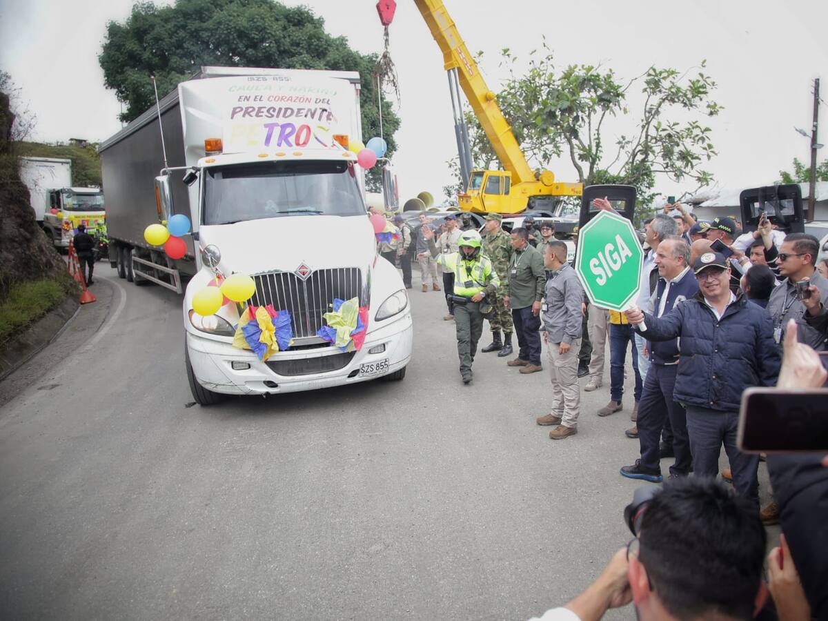Operación de rutas alternas entre Nariño y Cauca