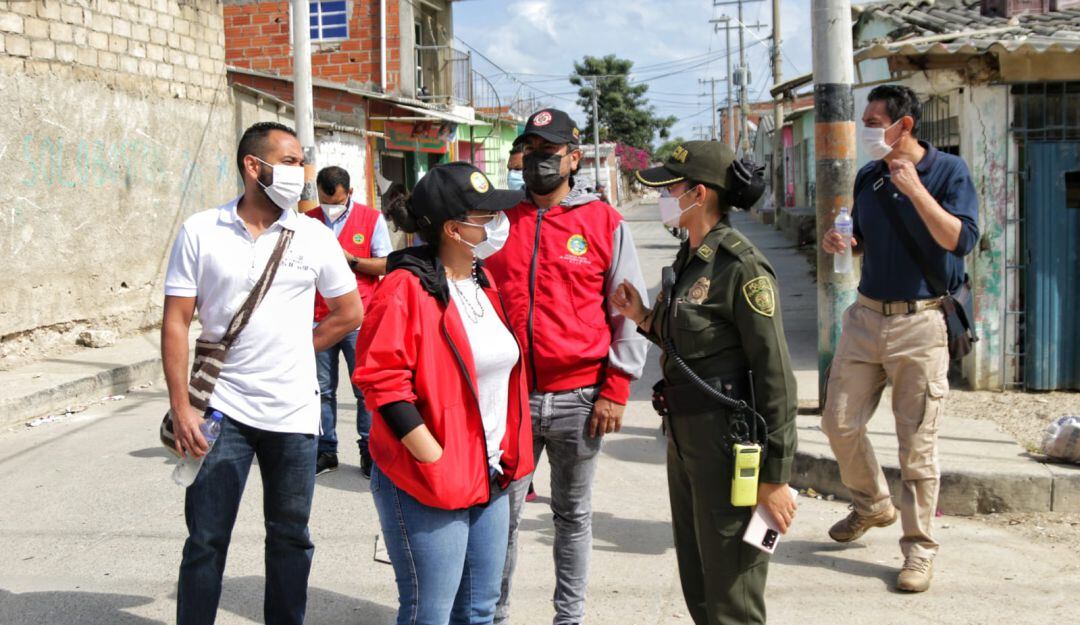 Esta es la primera intervención integral a este sector, el cual está siendo golpeado por actos de delincuencia y enfrentamiento entre pandillas.
