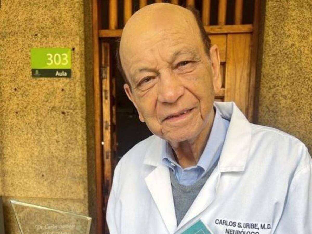 Falleció el doctor Carlos Santiago Uribe Uribe, pionero de la neurología en Colombia