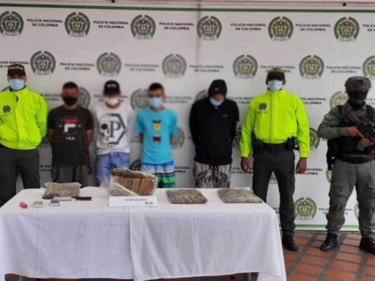 Fue desmantelada una banda dedicada al tráfico de drogas en Pereira