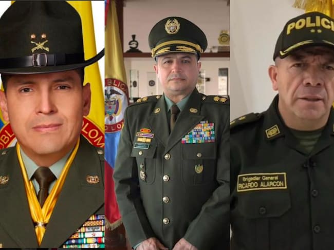 Nueva cúpula de la Policía del gobierno de Abelardo de la Espriella.