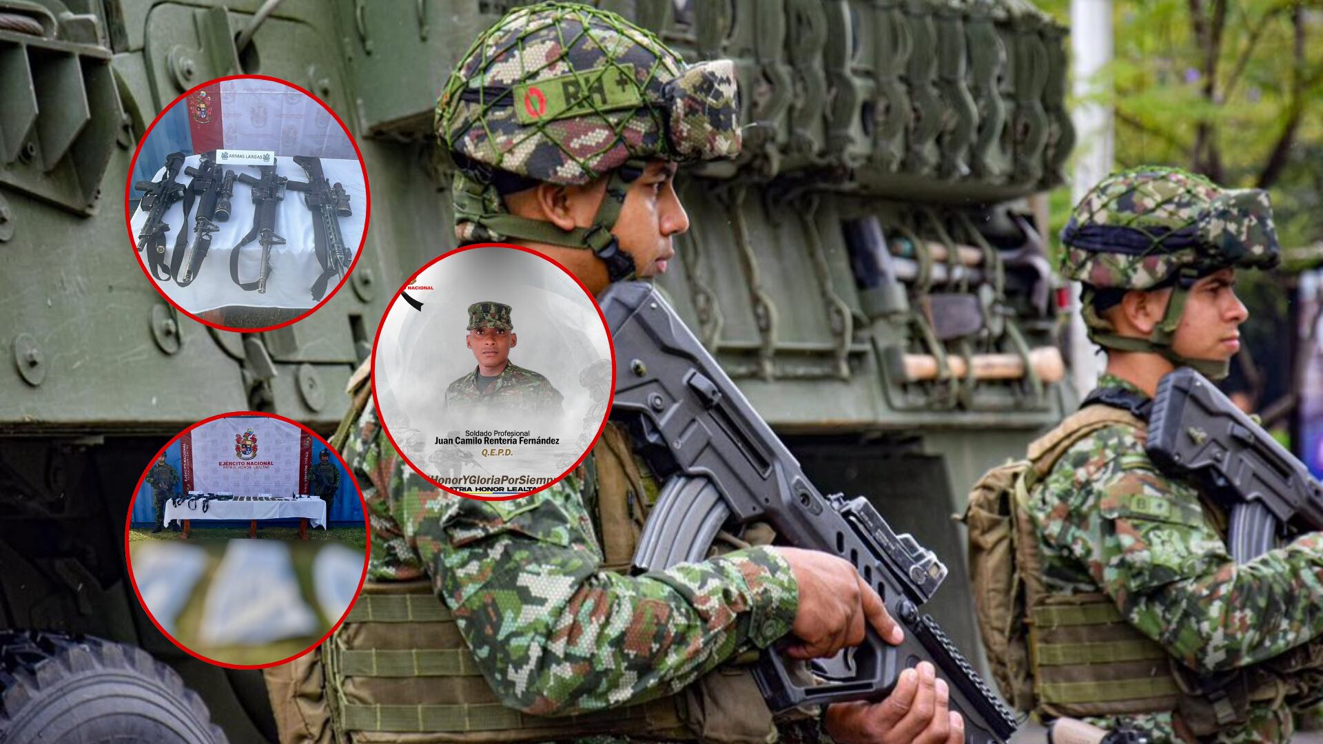 Valle: Intensos enfrentamientos en Tuluá dejan tres guerrilleros y un soldado muertos