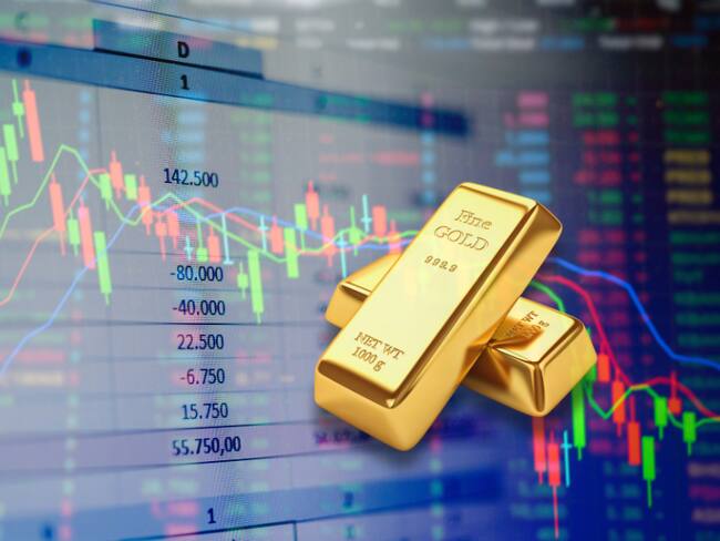 Gráfica de inversión / Barras de oro (Getty Images)