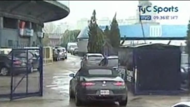 ‘Gio’ Moreno entrenó con Racing, a pesar de las amenazas