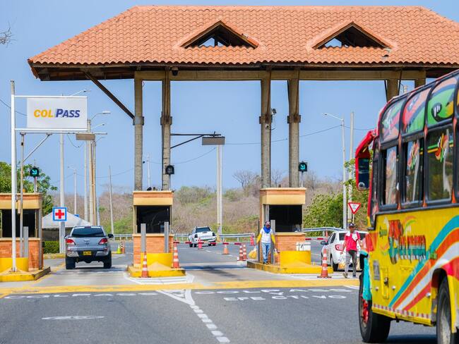 Peaje de Puerto Colombia - Foto: Gobernación del Atlántico
