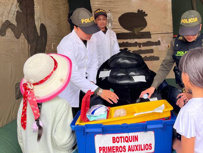 La Policía Metropolitana de Bogotá lanzó campaña para la prevención del uso de pólvora