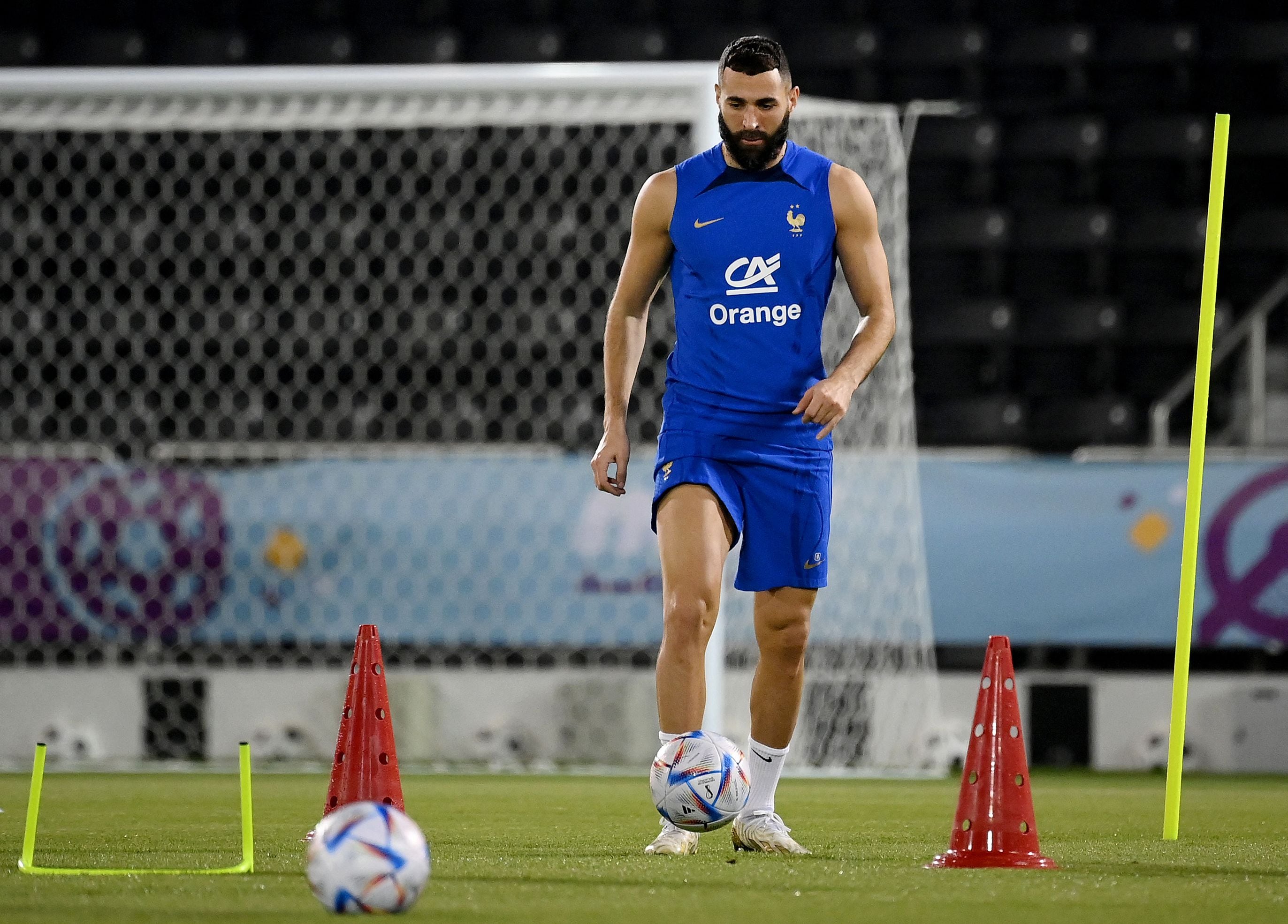 Karim Benzema se retira de la selección francesa. (Photo by FRANCK FIFE / AFP) (Photo by FRANCK FIFE/AFP via Getty Images)