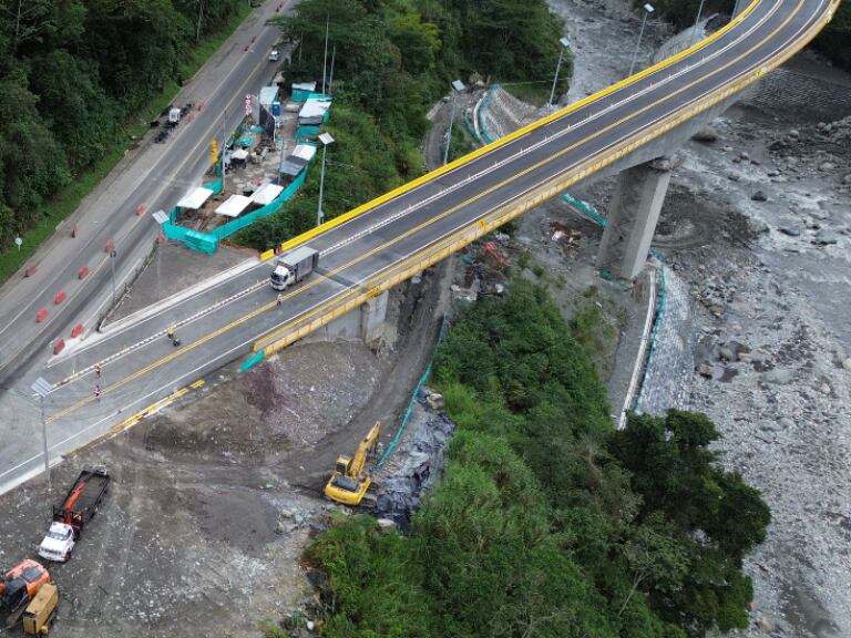 Viaducto kilómetro 58 - Tomado de Invias
