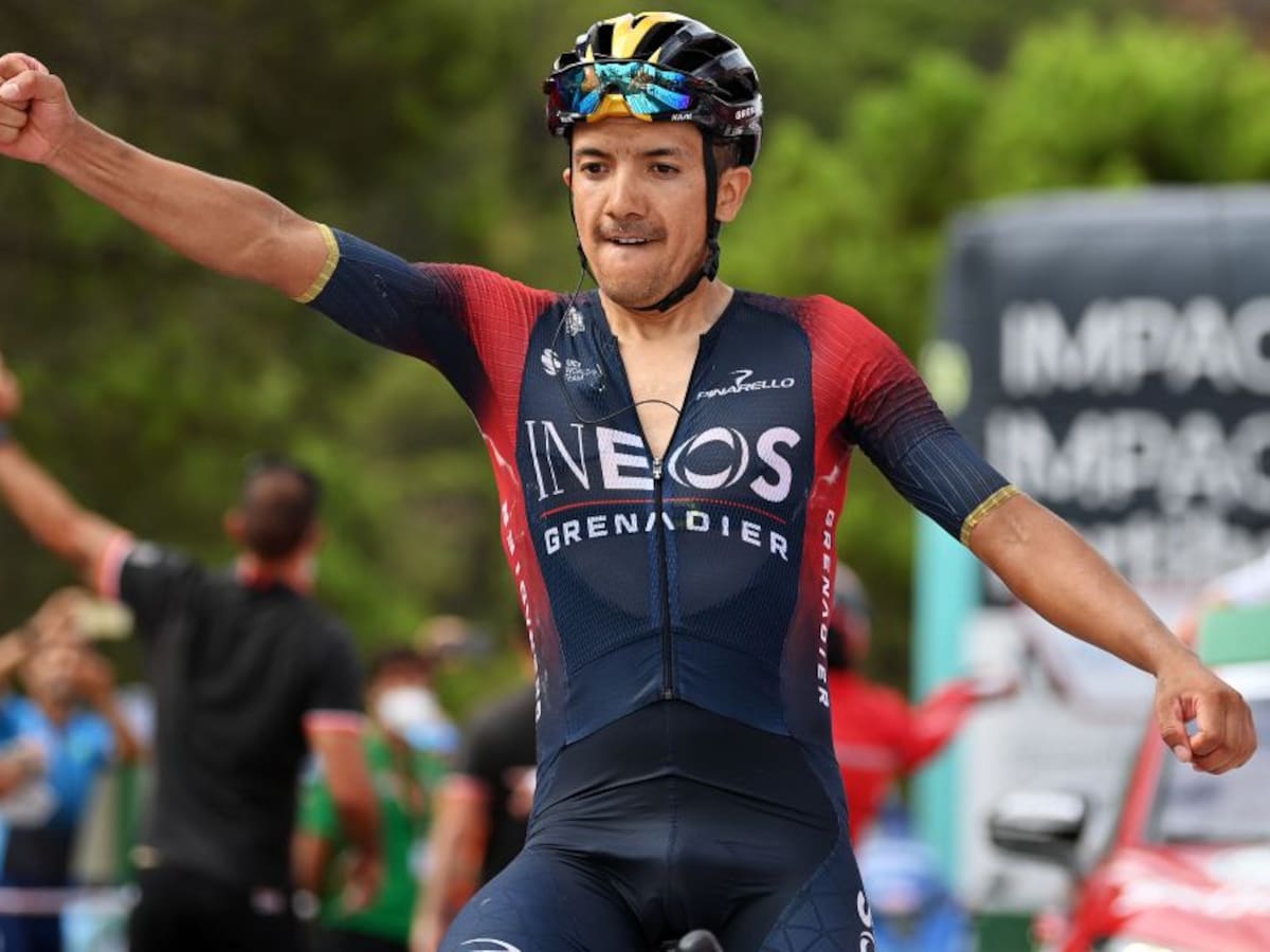 Carapaz ganó la etapa 12 de La Vuelta; Superman continúa séptimo