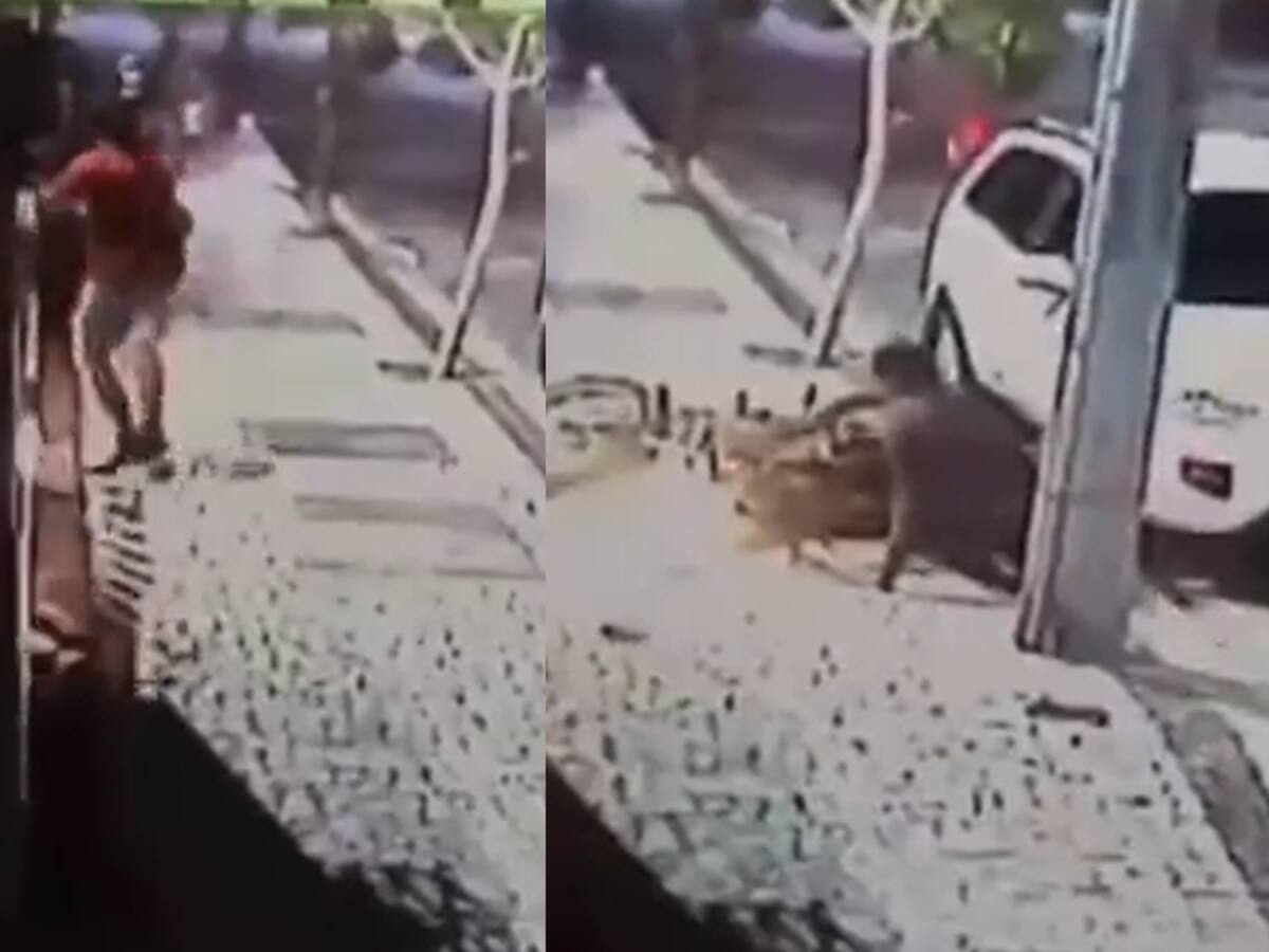 Una “patada voladora” lo salvó de ser víctima de robo