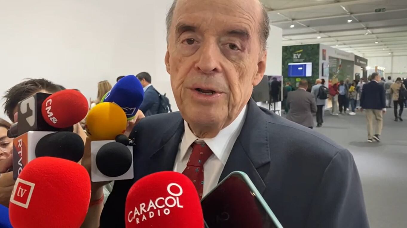 El canciller colombiano, Álvaro Leyva, en la COP27.           (Foto: Caracol Radio/Orlando Villar)