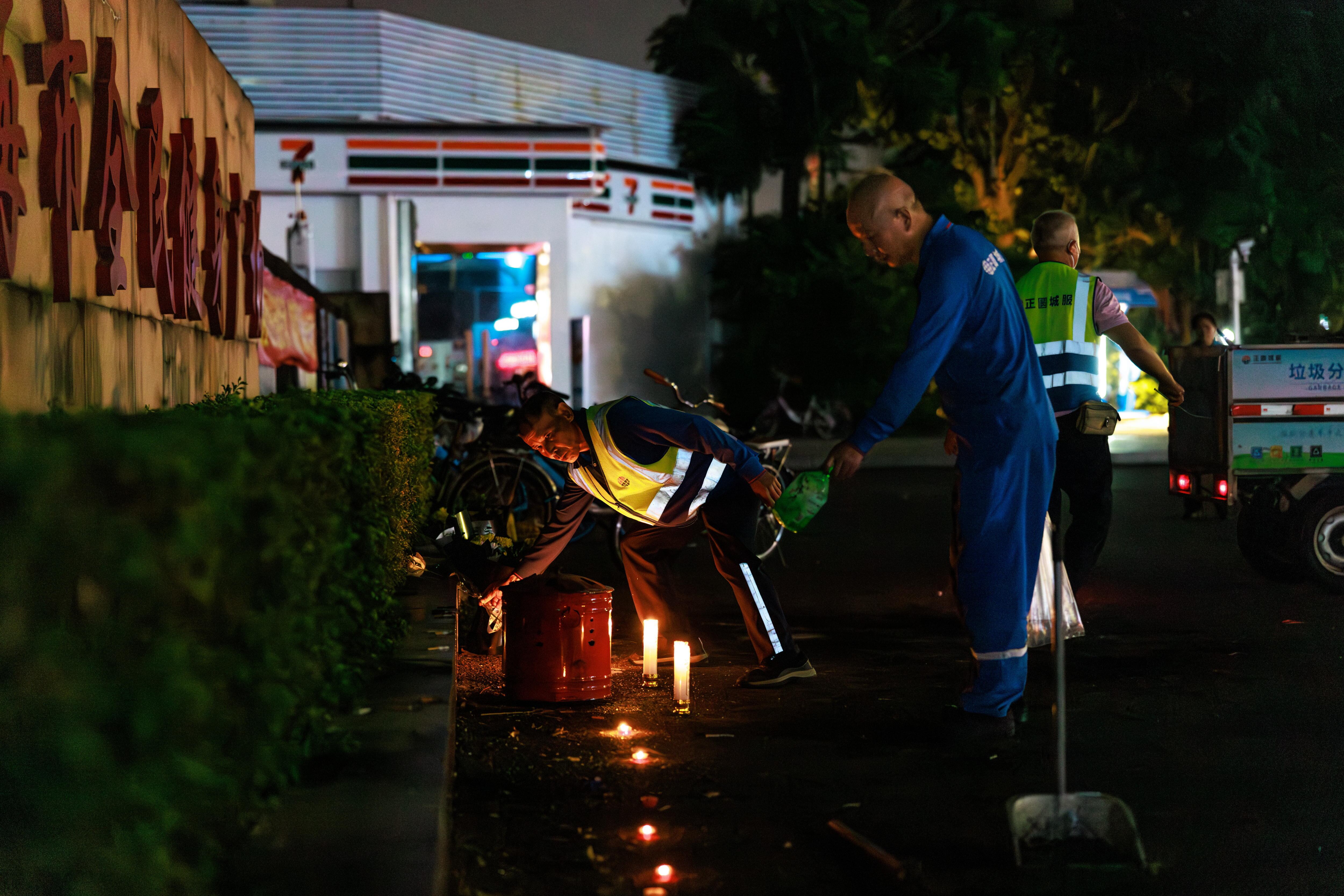 Tras accidente masivo que mató a 35 personas, el régimen chino elimina homenajes a las víctimas. (Foto: EFE)
