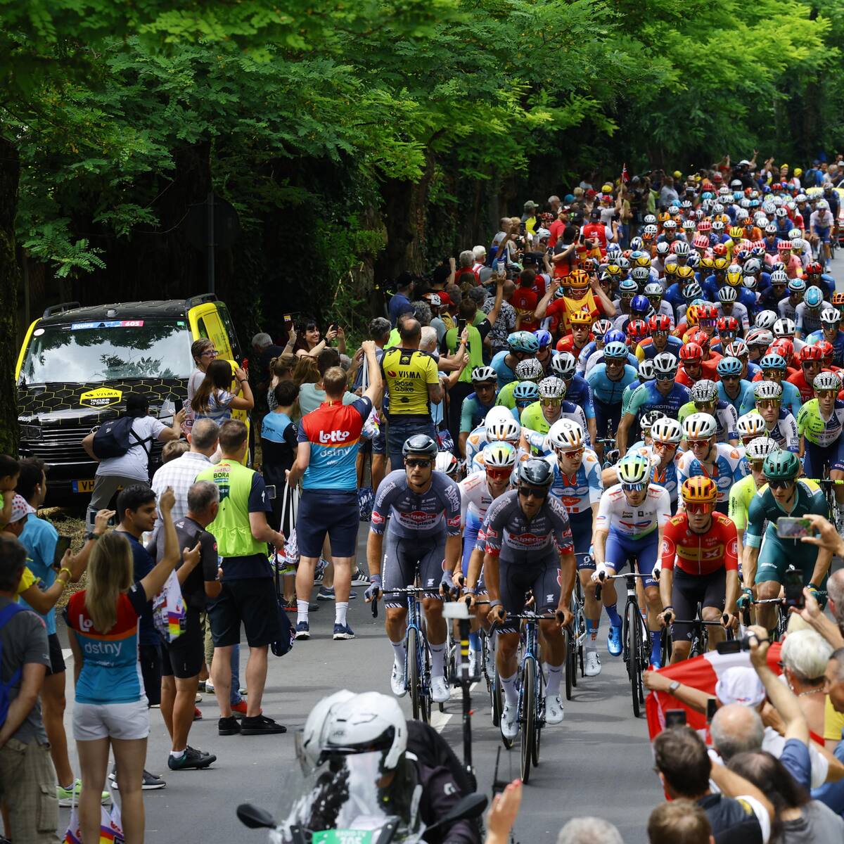 La alta montaña llega al Tour de Francia en la etapa 4: ¿Dónde seguir la carrera?