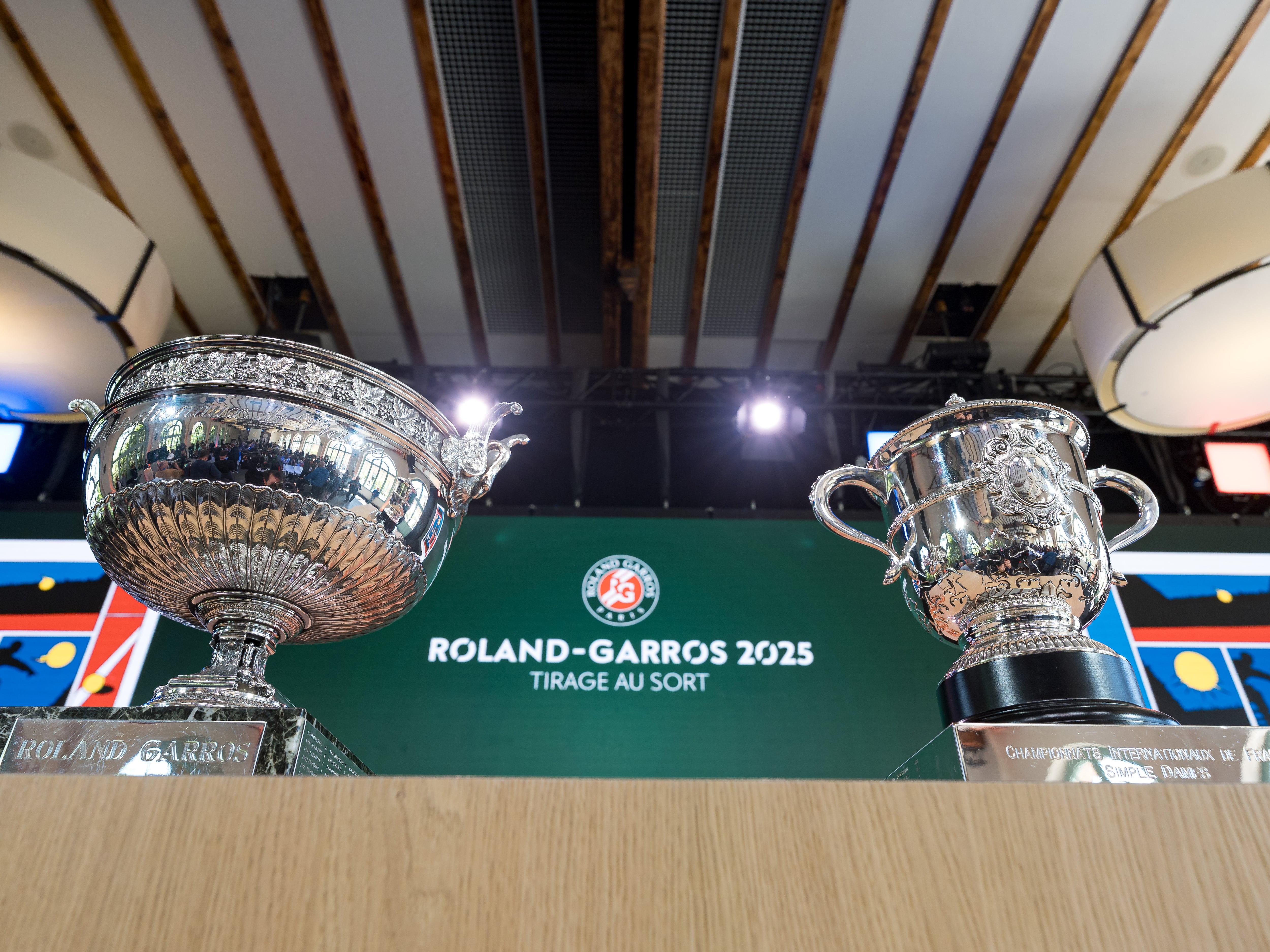 Trofeos Roland Garros 2025/Getty Images.