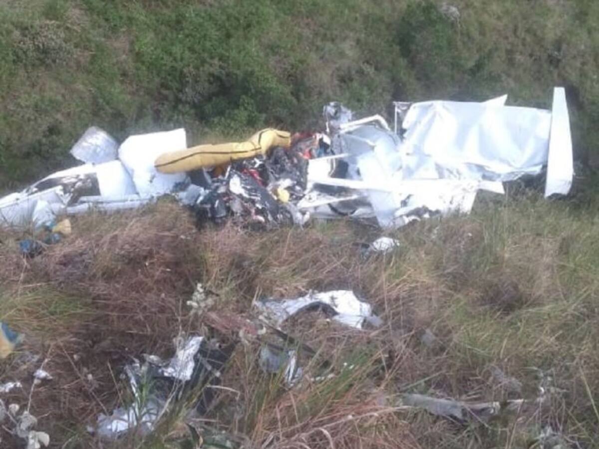 Avioneta accidentada en Yotoco, iba cargada de cocaína