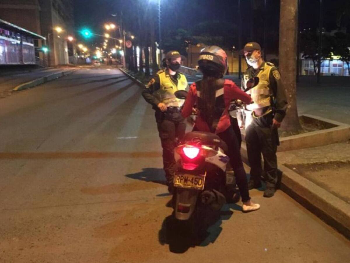 Este fin de semana habrá toque de queda nocturno en Pereira