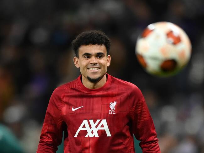 Luis Díaz, jugador del Liverpool F.C. y la Selección Colombia (Foto vía Getty Images)